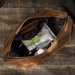 Sogaïa™ Customizable Leather Toiletry Bag