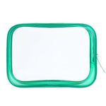 Colored Transparent Toiletry Bag