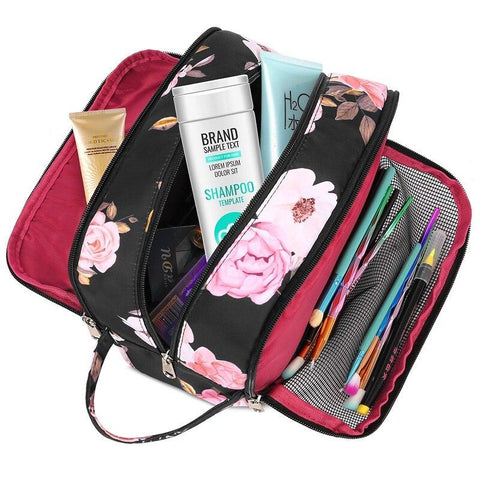Trousse de Toilette Femme Fleurie