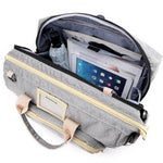 Convertible Diaper Bag into Bassinet Bed
