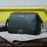 Men's Toiletry Bag with 2 Compartments