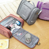 Trousse de Toilette à Suspendre avec Plusieurs Compartiments